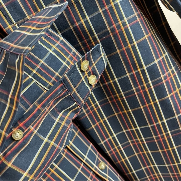 Enro Men’s Size Medium Non-Iron Poplin 100% Combed Cotton Dress Shirt Funky - Picture 6 of 12